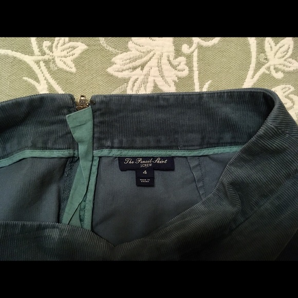 Jcrew Corduroy Pencil Skirt - Picture 4 of 4